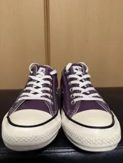 コンバース オールスター ローカット　グレープ　紫　24センチ