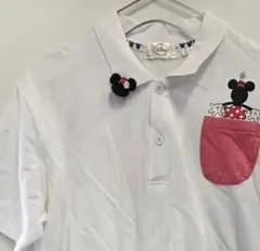 ミニーマウス ポロシャツ ホワイト