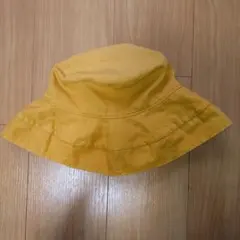 帽子　イエロー　バケットハット