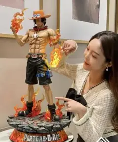 ONE PIECE  エース ガレージキット ガレキ スタチュー②① ONE PIECE ペコムズ ガレージキット ガレキ スタチュー① - メルカリ