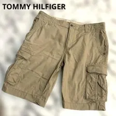 トミーヒルフィガー☆ゴルフパンツ　カーゴパンツ　ハーフパンツ　34インチ