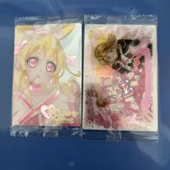 プリキュア　ウエハース10　No.24 ハート　1000回記念カード