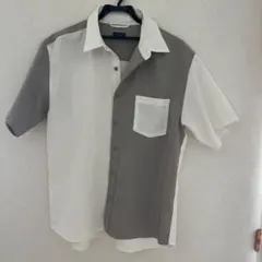 BACK NUMBER 半袖シャツ バイカラー Mサイズのサムネイル