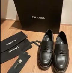 定価以下 新品 CHANEL 24s メリージェーン バレーシューズ パンプス 