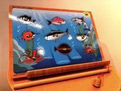 フィッシングパズル　木製　魚釣りのサムネイル