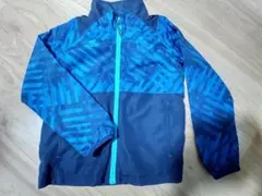 青/黒 幾何学模様 ジャケットのサムネイル