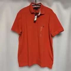 TOMMY HILFIGER ポロシャツ メンズ　L オレンジ