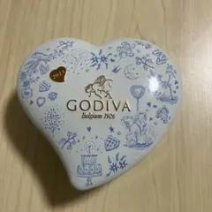 GODIVA 2023年限定 ハート缶 空き缶