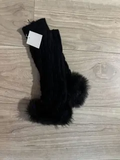 ファー付き　アームウォーマー