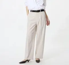 UNIQLO タックワイドパンツ　S