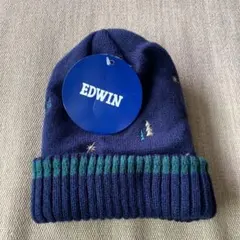 新品　タグ付き　　EDWIN  ニット帽