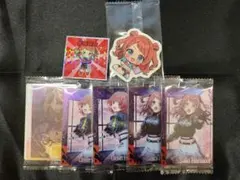 学マス 花海咲希 佑芽 カード シール セット