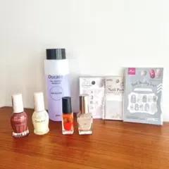 マニキュア シール 除光液セット Ducato キャンメイク ネイルホリック