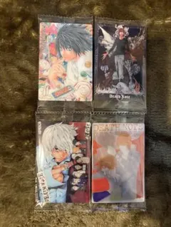 デスノート　ウエハース　4枚セット