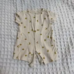 バースデー太陽と月柄ロンパース 60-70cm