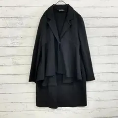 【SHIZUKA KOMURO】スカート 無地 黒 ウエストポケット付 42