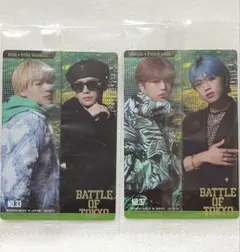 BATTLE OF TOKYO 半田龍臣 中西椋雅 BOTウエハース カード