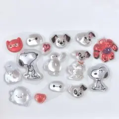 おすそわけ　ボンボンドロップシールミニ　ベイマックス　101匹わんちゃん