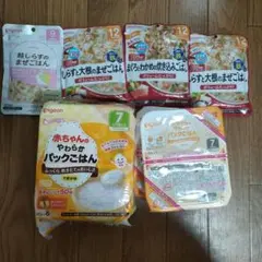 Pigeon 離乳食4種赤ちゃんのやわらかパックごはん10個