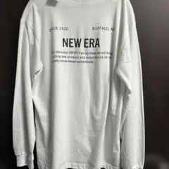 ⭐️新品NEW ERA ロングスリーブTシャツ L ホワイト⭐️