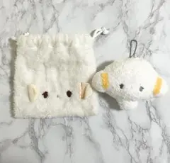 サンリオ こぎみゅん 巾着 ぬいぐるみキーホルダー 2点セット