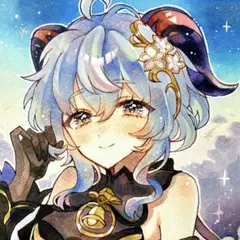 原神 ファンアート 珊瑚宮心海 手描きイラスト 原画 色紙 - メルカリ