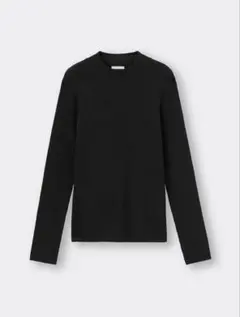 GU リブハイネックセーター(長袖)