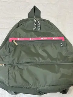 美品　レスポートサック　サイズ調節可能リュック