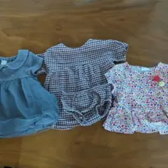 女の子　ベビー服まとめ売り　3着