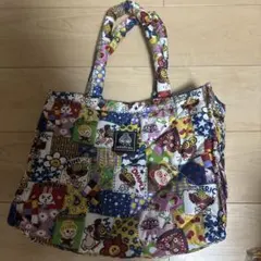 未使用　HYSTERIC MINI キルティング トートバッグ 総柄　ヒスミニ