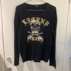 Roen ロエン スカル 長袖カットソー 2XL - メルカリ