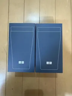 新品未使用未開封！ユニクロ感謝祭タンブラーネイビー2個セット