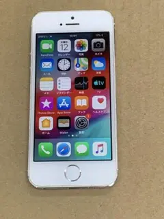 Apple iPhone 5S シルバー本体 バッテリー新品100%