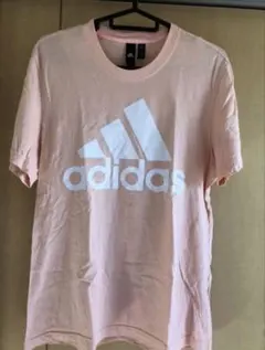アディダス Tシャツ サイズL コーラルピンクのサムネイル