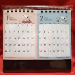가격 인하 ‼️ “스누피” 탁상용 달력 정가 1045엔 신품 2026년