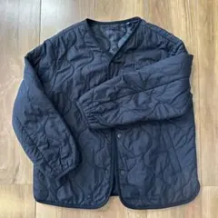 キルティングジャケット ブラック 130