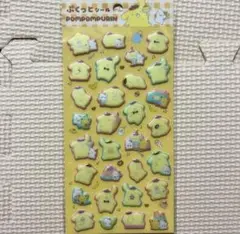 サンリオ　ポムポムプリン ぷくっとシール