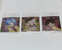 ドラゴンボール 超戦士シールウエハース トランクス  孫悟天   ゴテンクス