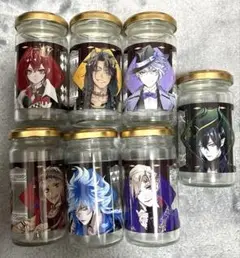 【未使用品】ツイステ　瓶ギフト（瓶のみ）　各寮長　7点セット