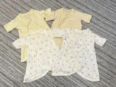 ベビー肌着4枚セット ユニクロ コンビ肌着 50~60cm
