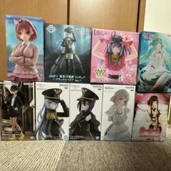 美少女フィギュア まとめ売り 9点セット 未開封 プライズ