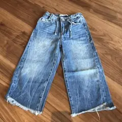 ZARA☆デニムワイドパンツ