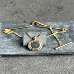 Christian Dior CDロゴ　ネクタイチェーン