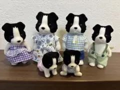 【新品•未開封】シルバニアファミリー⭐️ボーダーコリーファミリー⭐️ 新品未開封】シルバニアファミリー ボーダーコリーファミリー 35