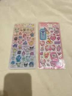 うるちゅるPOPSEAL サンリオ 平成はっぴーフォン ハローキティ 2枚セット