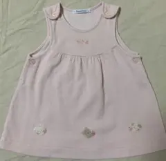 ファミリア 90 ワンピース　ジャンパースカート