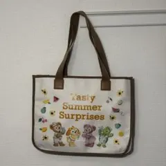ダッフィー フレンズ テイスティサマーサプライズ トートバッグ