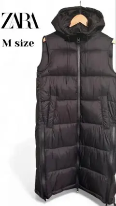 ★タグ付き★ZARA ZW collection ロング ダウンベスト ZARA ZW collection ロング ダウンベスト Sサイズ - メルカリ