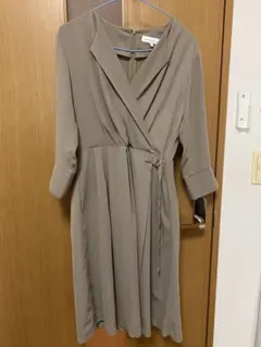 UNITED ARROWS GREEN LABEL ワンピース　ベージュ