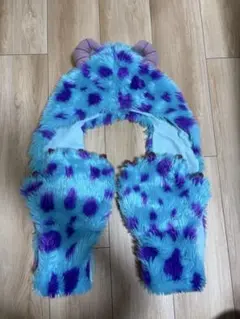 ディズニー　サリー　マフラーファンキャップ